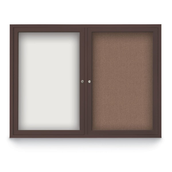 Corkboard, Synthetic Forbo /Black, 18"x24"